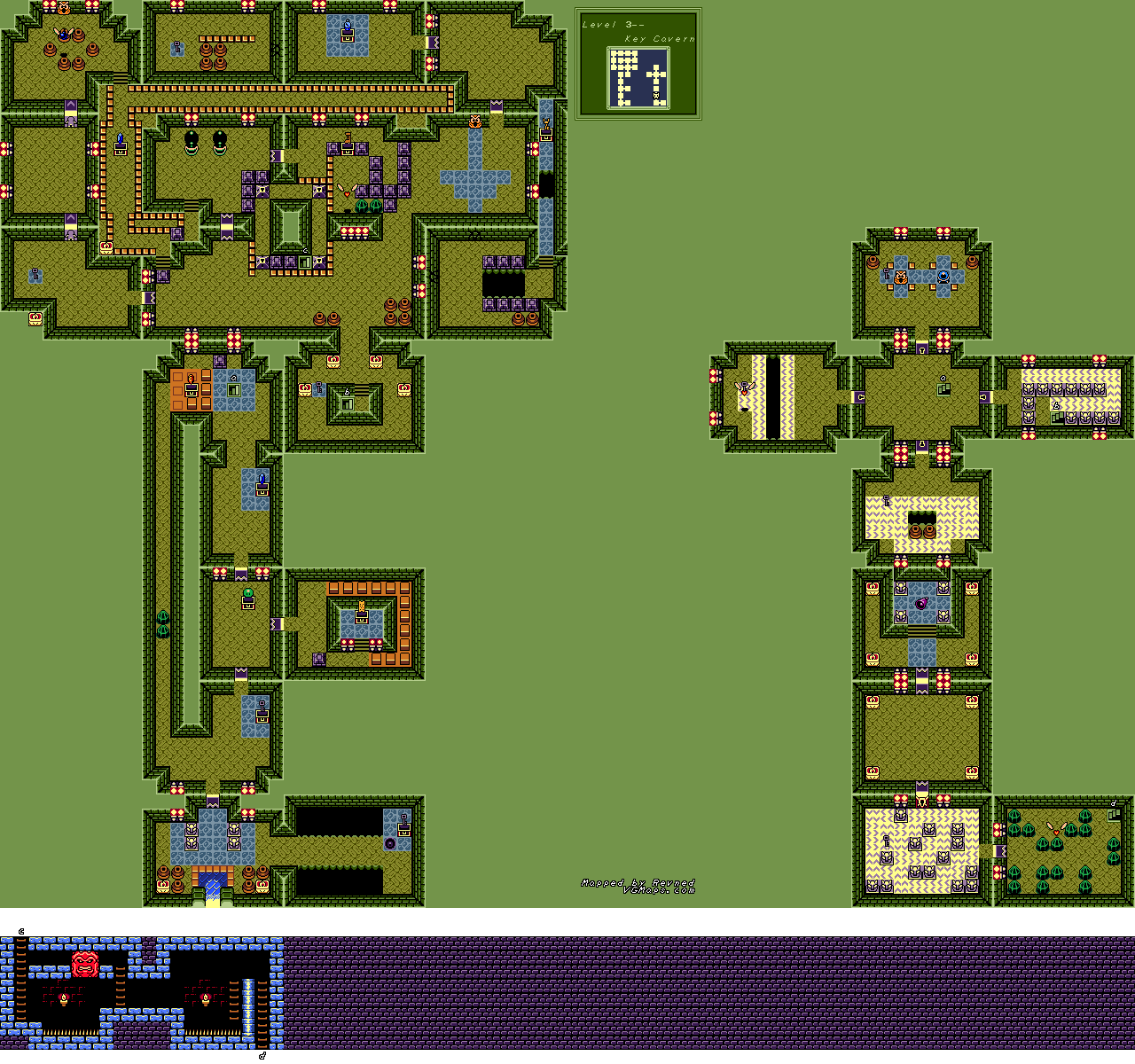 The Legend of Zelda Link's Awakening Revned's Video Game Maps